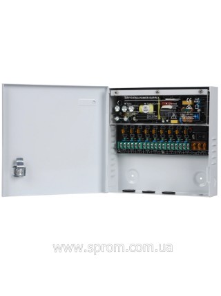 Блок живлення VIA Energy PS-1210/9CH(M) (12 В; 140 Вт) багатоканальний